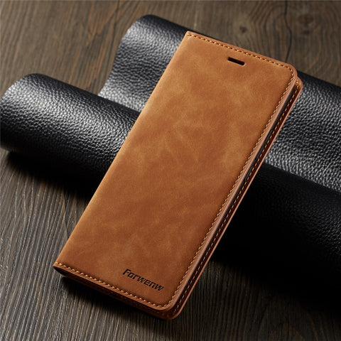 FORWENW Fantasy Series Silky Touch Leather Wallet Case Cover for Huawei Mate 20 Lite