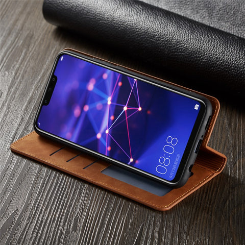 FORWENW Fantasy Series Silky Touch Leather Wallet Case Cover for Huawei Mate 20 Lite