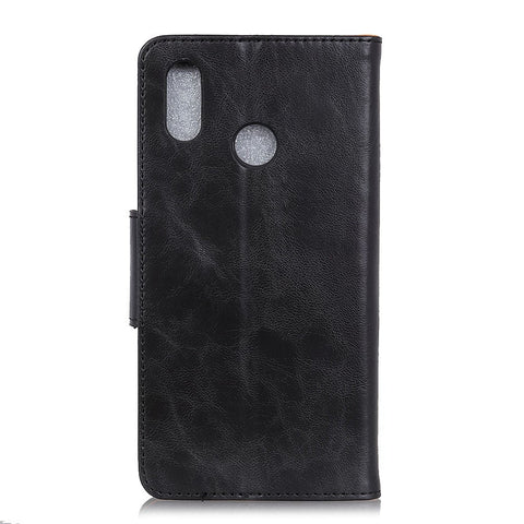 Crazy Horse Magnetic Stand Wallet Split Leather Protective Case for Huawei Honor 10 Lite / P Smart (2019)