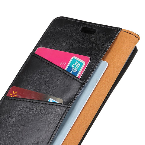 Crazy Horse Magnetic Stand Wallet Split Leather Protective Case for Huawei Honor 10 Lite / P Smart (2019)