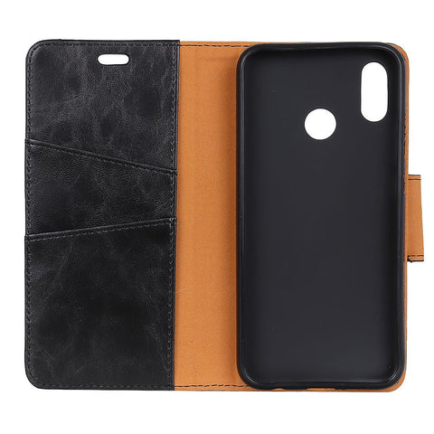 Crazy Horse Magnetic Stand Wallet Split Leather Protective Case for Huawei Honor 10 Lite / P Smart (2019)