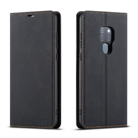 FORWENW Fantasy Series Magnetic Silky Touch Leather Wallet Case for Huawei Mate 20