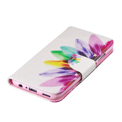Pattern Printing PU Leather Flip Case for Huawei P Smart (2019) / Honor 10 Lite
