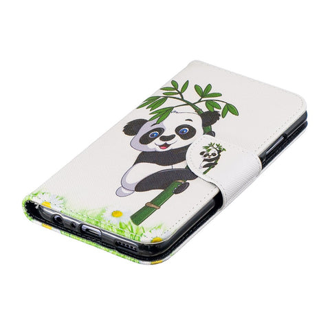 Pattern Printing Wallet Leather Protection Case for Huawei Honor 10 Lite / P Smart (2019)