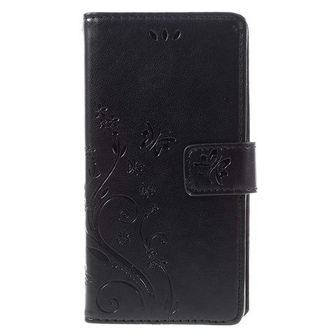 Butterfly Wallet Stand Leather Case for Huawei P9 Lite