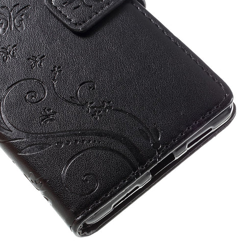 Butterfly Wallet Stand Leather Case for Huawei P9 Lite