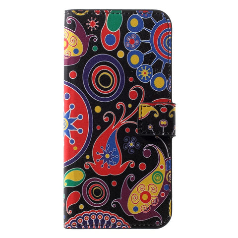 Patterned Leather Card Holder Stand Case for Huawei Honor 10 Lite/P Smart (2019)
