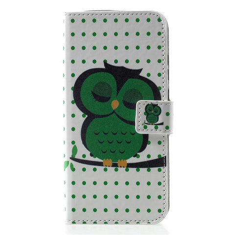 Patterned Leather Card Holder Stand Case for Huawei Honor 10 Lite/P Smart (2019)