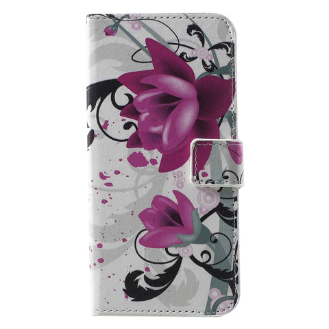 Patterned Leather Card Holder Stand Case for Huawei Honor 10 Lite/P Smart (2019)