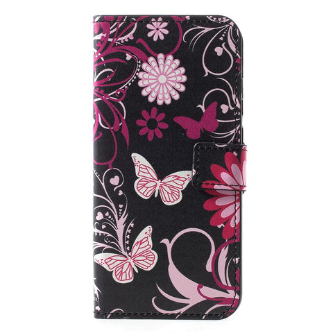 Patterned Leather Card Holder Stand Case for Huawei Honor 10 Lite/P Smart (2019)
