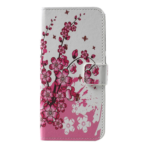 Patterned Leather Card Holder Stand Case for Huawei Honor 10 Lite/P Smart (2019)