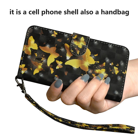 Pattern Printing Light Spot Decor Leather Wallet Casing for Huawei Honor 10 Lite / P Smart (2019)