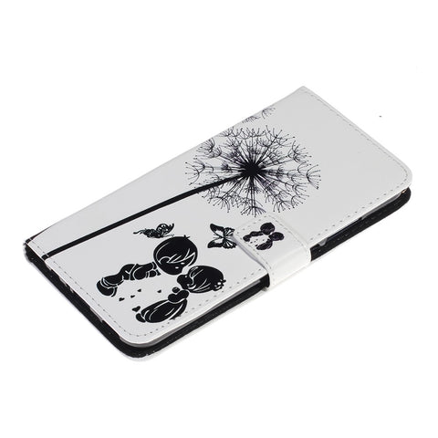 Embossment Patterned PU Leather Flip Case for Huawei Honor 10 Lite