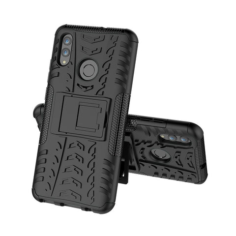 Anti-slip PC + TPU Hybrid Kickstand Mobile Cover for Huawei P Smart (2019) / P Smart+ (2019)