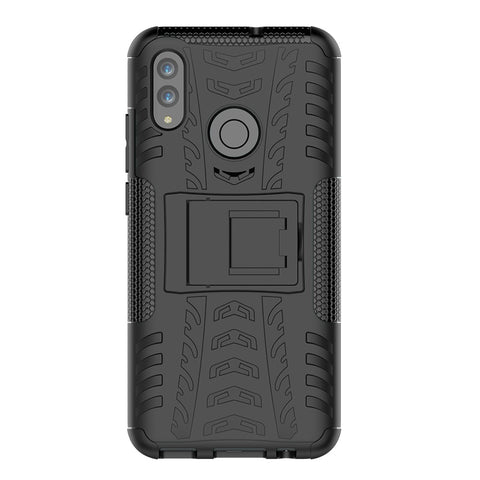 Anti-slip PC + TPU Hybrid Kickstand Mobile Cover for Huawei P Smart (2019) / P Smart+ (2019)