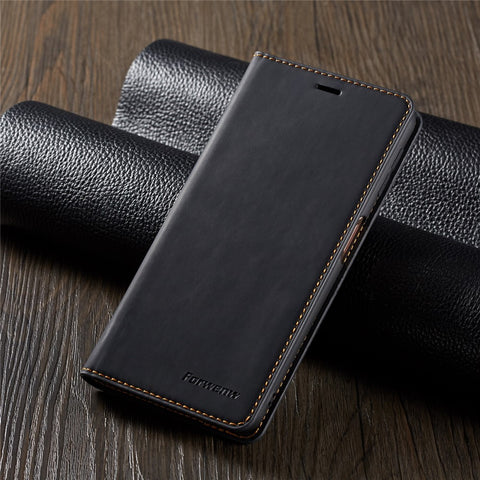 FORWENW Fantasy Series Silky Touch Leather Wallet Case for Huawei P30