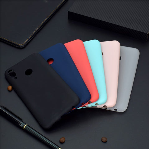 Soft Matte TPU Gel Phone Casing for Huawei Honor 10 Lite / P Smart (2019)