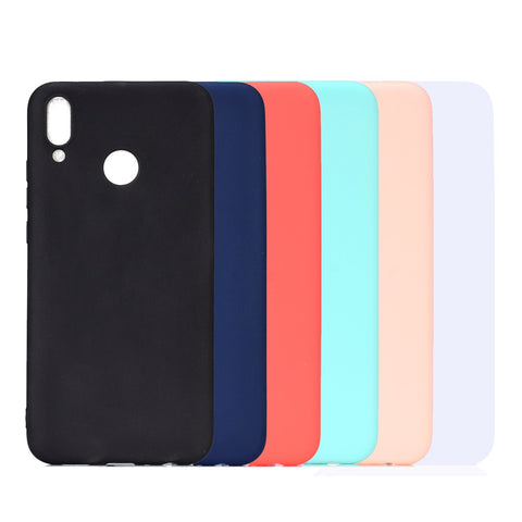 Soft Matte TPU Gel Phone Casing for Huawei Honor 10 Lite / P Smart (2019)