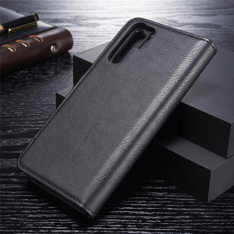 DG.MING For Huawei P30 Pro Detachable 2-in-1 Anti-scratch Split Leather Wallet Shell + PC Back Phone Case