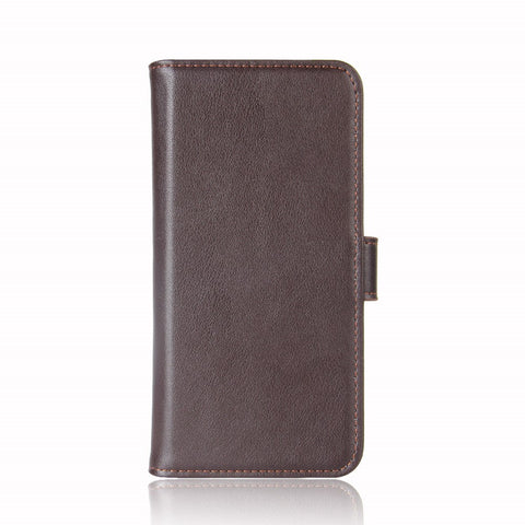 Genuine Split Leather Wallet Cell Phone Cover for Huawei Honor View 20/Honor V20