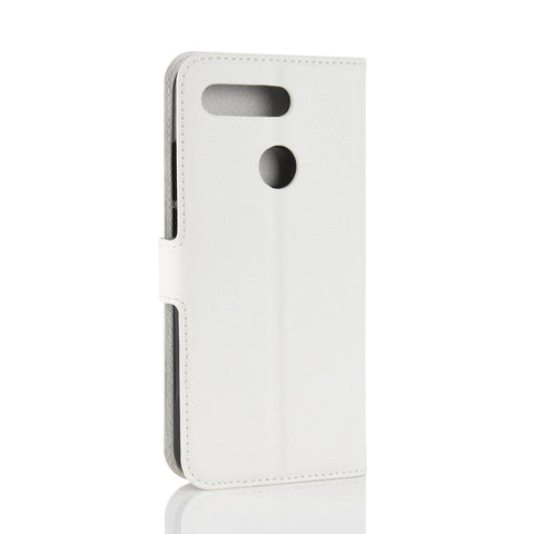 Litchi Texture Leather Cell Phone Case for Huawei Honor View 20 / Honor V20