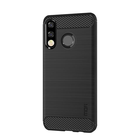 MOFI Carbon Fiber Texture Brushed TPU Case for Huawei P30 Lite