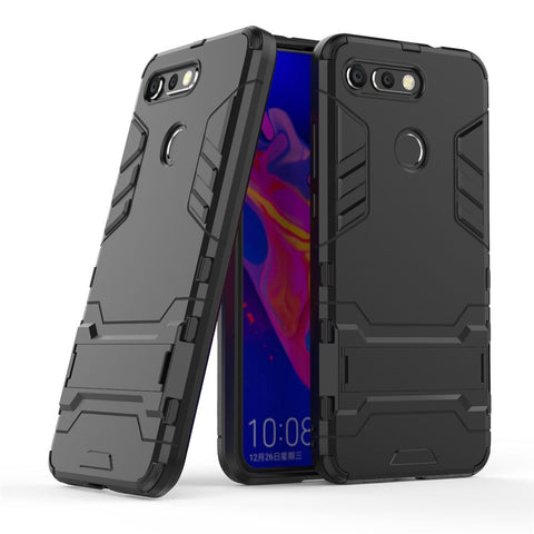 Plastic + TPU Combo Case with Kickstand for Huawei Honor View 20 / Honor V20