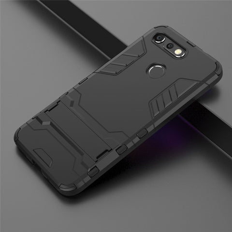 Plastic + TPU Combo Case with Kickstand for Huawei Honor View 20 / Honor V20