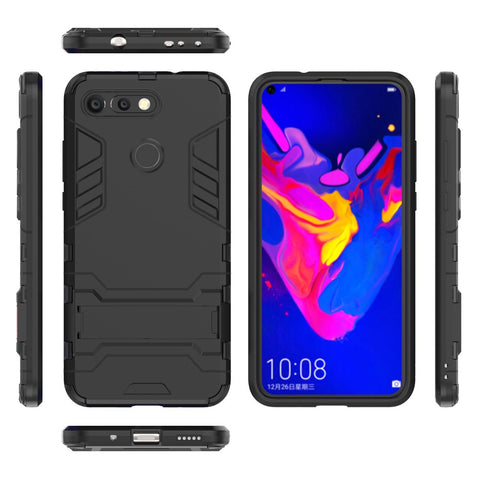 Plastic + TPU Combo Case with Kickstand for Huawei Honor View 20 / Honor V20