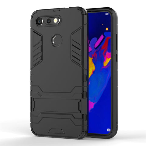 Plastic + TPU Combo Case with Kickstand for Huawei Honor View 20 / Honor V20