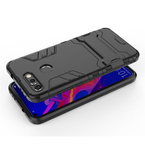 Plastic + TPU Combo Case with Kickstand for Huawei Honor View 20 / Honor V20