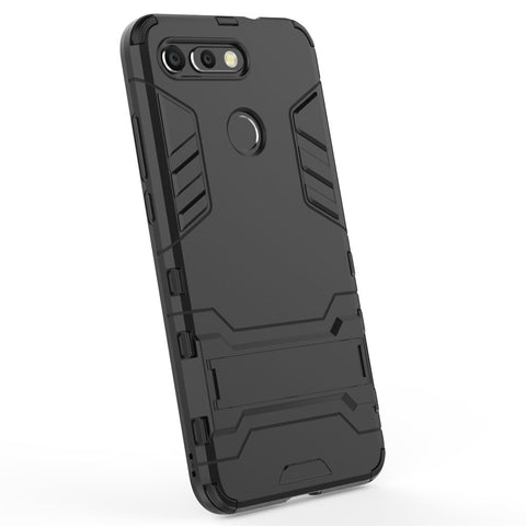 Plastic + TPU Combo Case with Kickstand for Huawei Honor View 20 / Honor V20