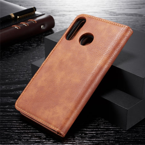 DG.MING For Huawei P30 Lite Detachable 2-in-1 Anti-scratch Split Leather Wallet Shell + PC Back Case