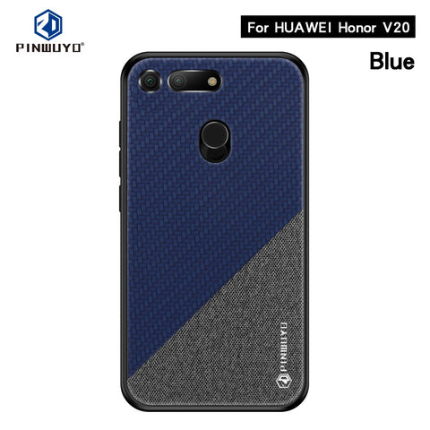 PINWUYO Honor Series PU Leather Coated TPU Cover for Huawei Honor View 20 / Honor V20 (China)