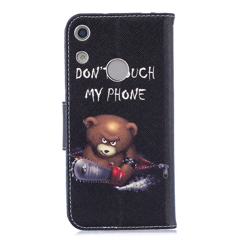 Pattern Printing PU Leather Flip Cover for Huawei Honor 8A