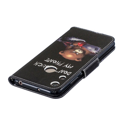 Pattern Printing PU Leather Flip Cover for Huawei Honor 8A