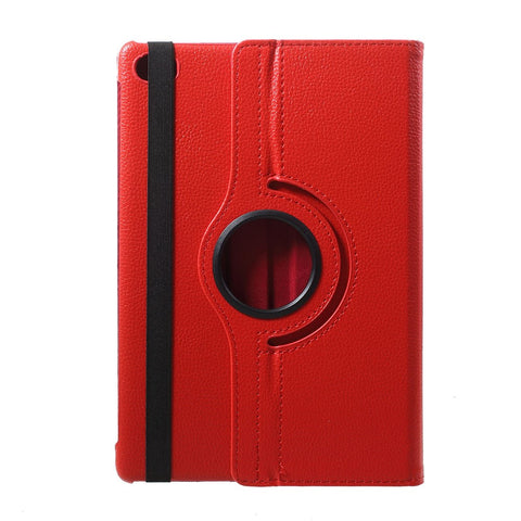 Litchi Texture 360 Degree Rotary Stand Leather Case for Huawei Mediapad M5 Lite 10