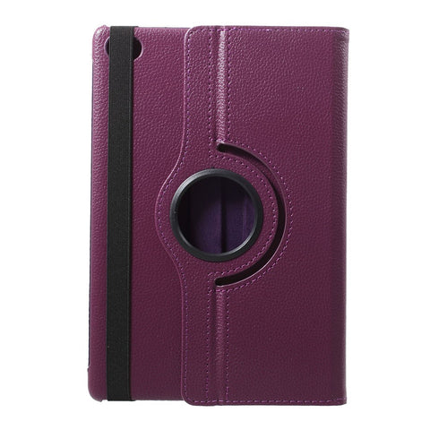 Litchi Texture 360 Degree Rotary Stand Leather Case for Huawei Mediapad M5 Lite 10