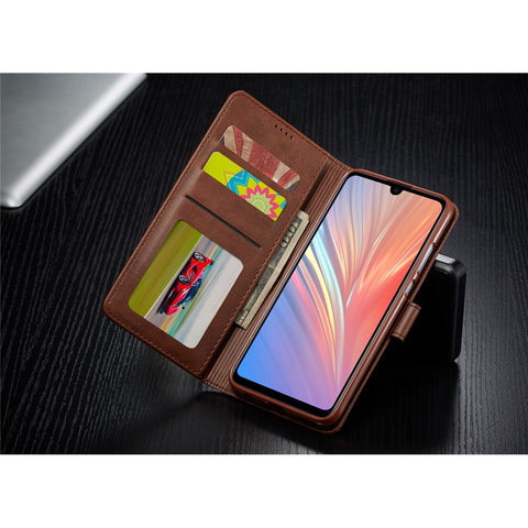 LC.IMEEKE Wallet Leather Stand Case for Huawei P Smart (2019) / Honor 10 Lite