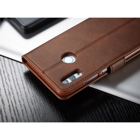 LC.IMEEKE Wallet Leather Stand Case for Huawei P Smart (2019) / Honor 10 Lite