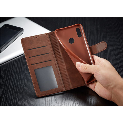 LC.IMEEKE Wallet Leather Stand Case for Huawei P Smart (2019) / Honor 10 Lite