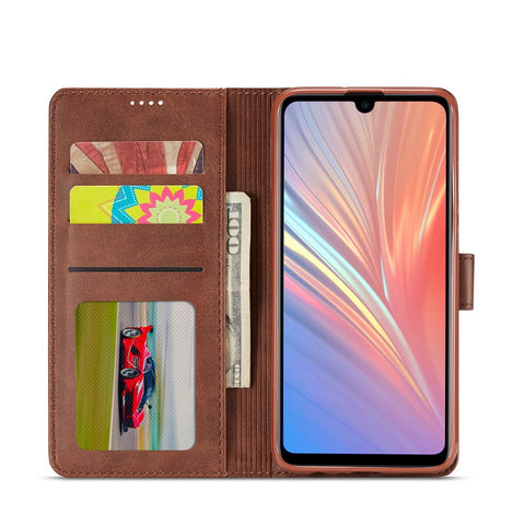 LC.IMEEKE Wallet Leather Stand Case for Huawei P Smart (2019) / Honor 10 Lite