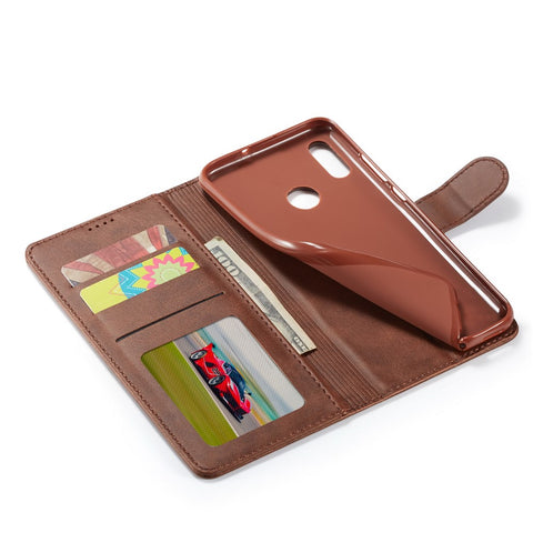 LC.IMEEKE Wallet Leather Stand Case for Huawei P Smart (2019) / Honor 10 Lite