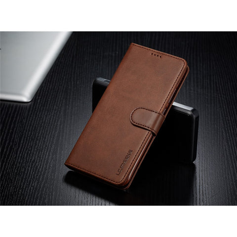 LC.IMEEKE Wallet Leather Stand Case for Huawei P Smart (2019) / Honor 10 Lite