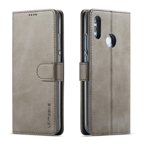 LC.IMEEKE Wallet Leather Stand Case for Huawei P Smart (2019) / Honor 10 Lite