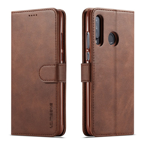 LC.IMEEKE Wallet Leather Stand Case for Huawei P30 Lite