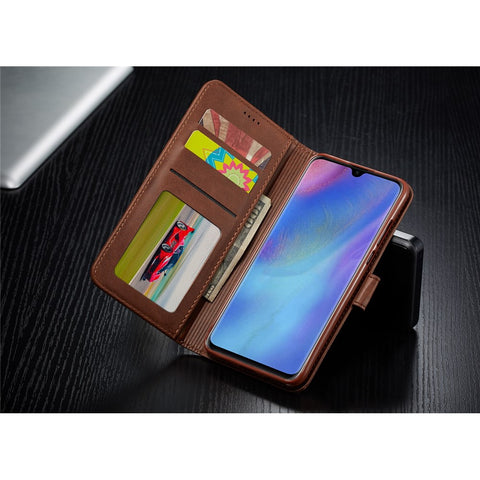 LC.IMEEKE Wallet Leather Stand Case for Huawei P30 Lite