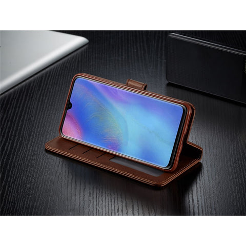 LC.IMEEKE Wallet Leather Stand Case for Huawei P30 Lite