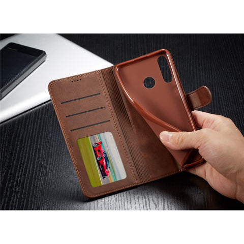 LC.IMEEKE Wallet Leather Stand Case for Huawei P30 Lite