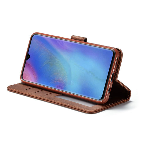 LC.IMEEKE Wallet Leather Stand Case for Huawei P30 Lite